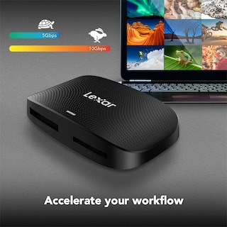 Foto 5 | Lector de Tarjetas Lexar Professional CFexpress Tipo B/SD USB 3.2 - Venta Internacional