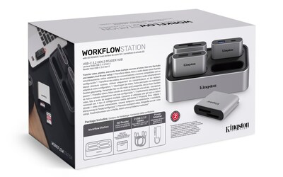 Foto 5 | Workflow Station Kingston Wfs-s Usb 3.2 Gen 2 Con Lector Sd - Venta Internacional.