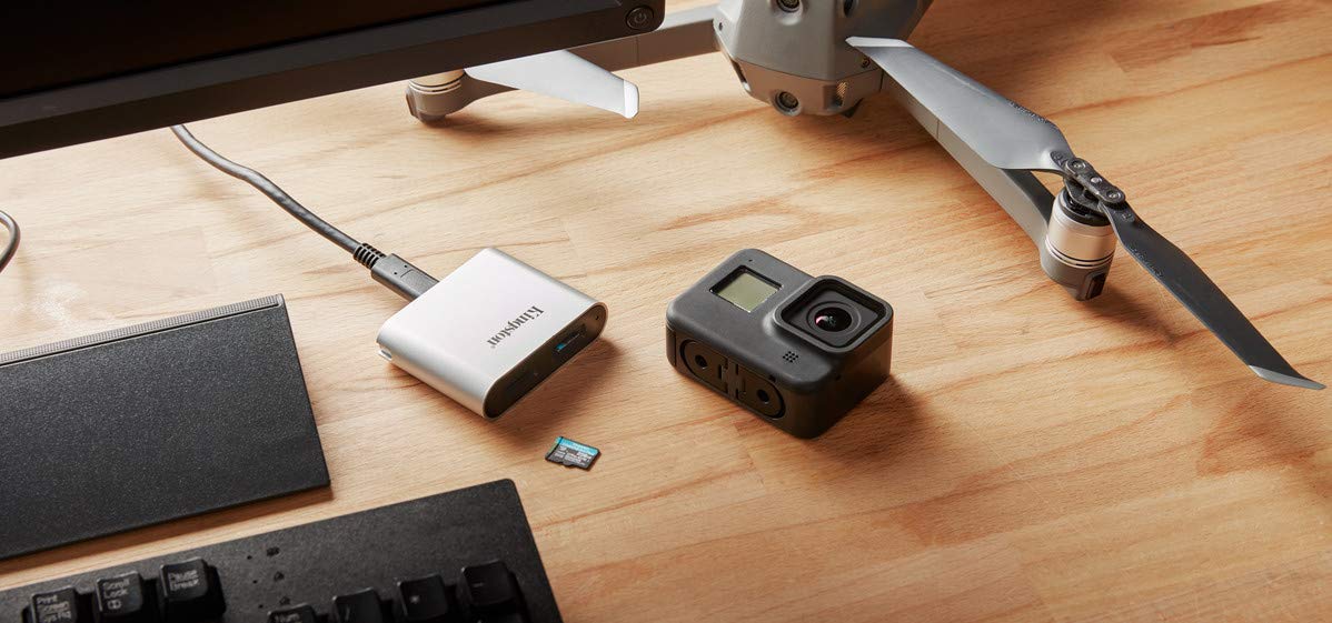 Foto 4 pulgar | Lector Microsd Kingston Workflow Usb 3.2 Gen 1 De Doble Ranura - Venta Internacional.