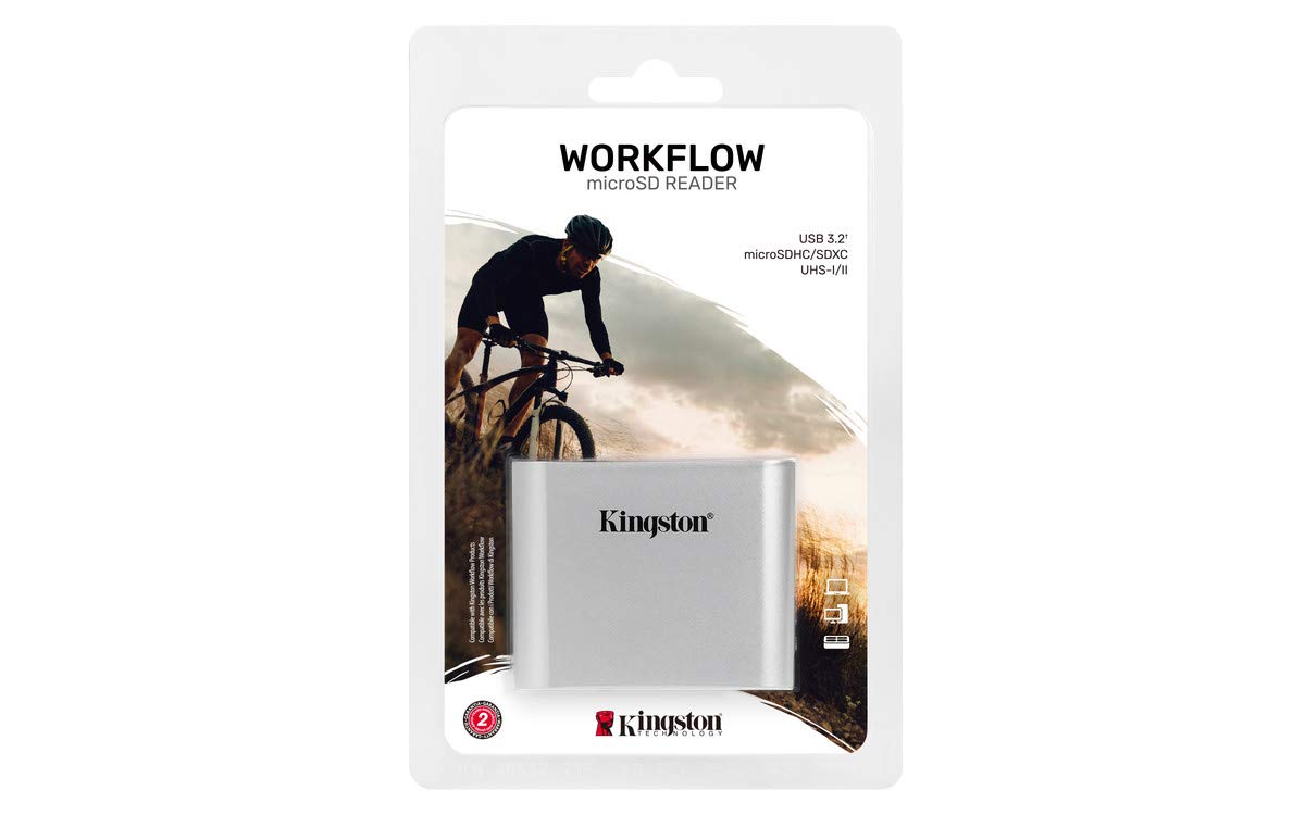 Foto 5 pulgar | Lector Microsd Kingston Workflow Usb 3.2 Gen 1 De Doble Ranura - Venta Internacional.