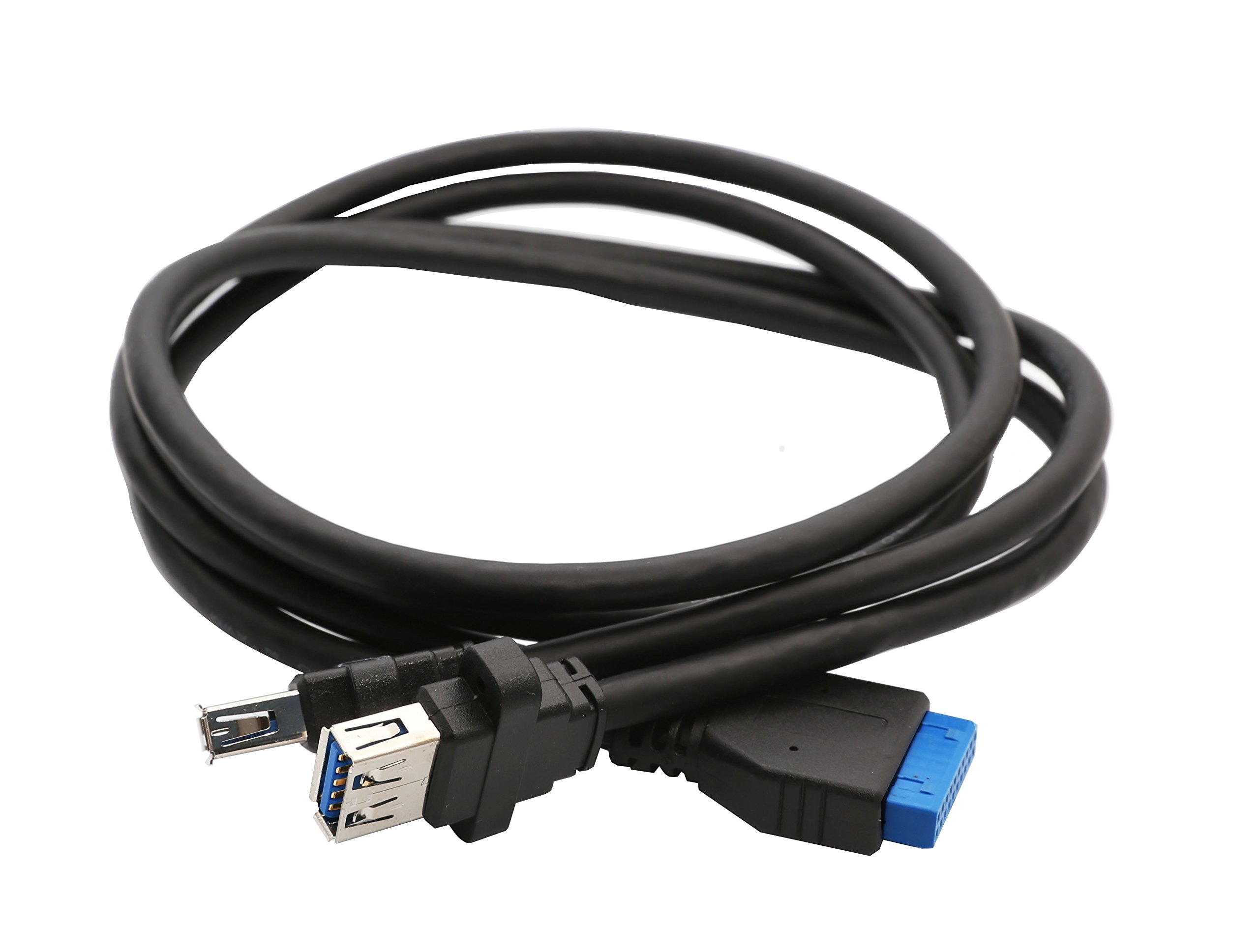 Foto 6 pulgar | Minitarjeta Pci-express Syba Sd-mpe20142 Con Cable Usb 3.0 - Venta Internacional.
