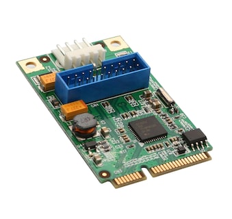 Foto 6 | Minitarjeta Pci-express Syba Sd-mpe20142 Con Cable Usb 3.0 - Venta Internacional.
