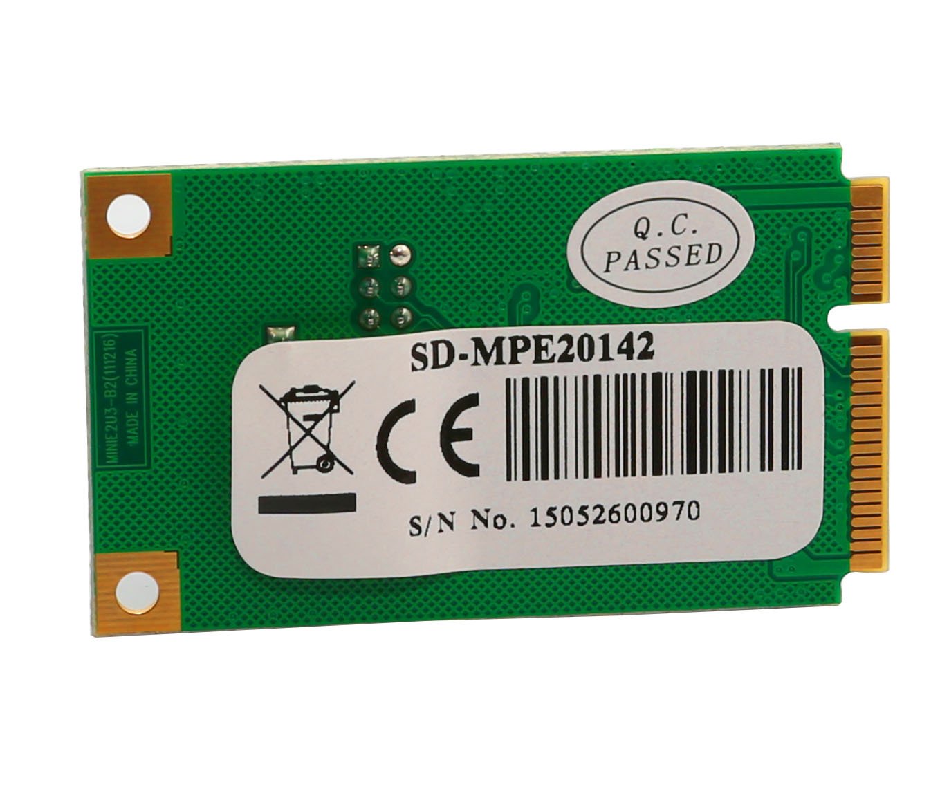 Foto 8 pulgar | Minitarjeta Pci-express Syba Sd-mpe20142 Con Cable Usb 3.0 - Venta Internacional.