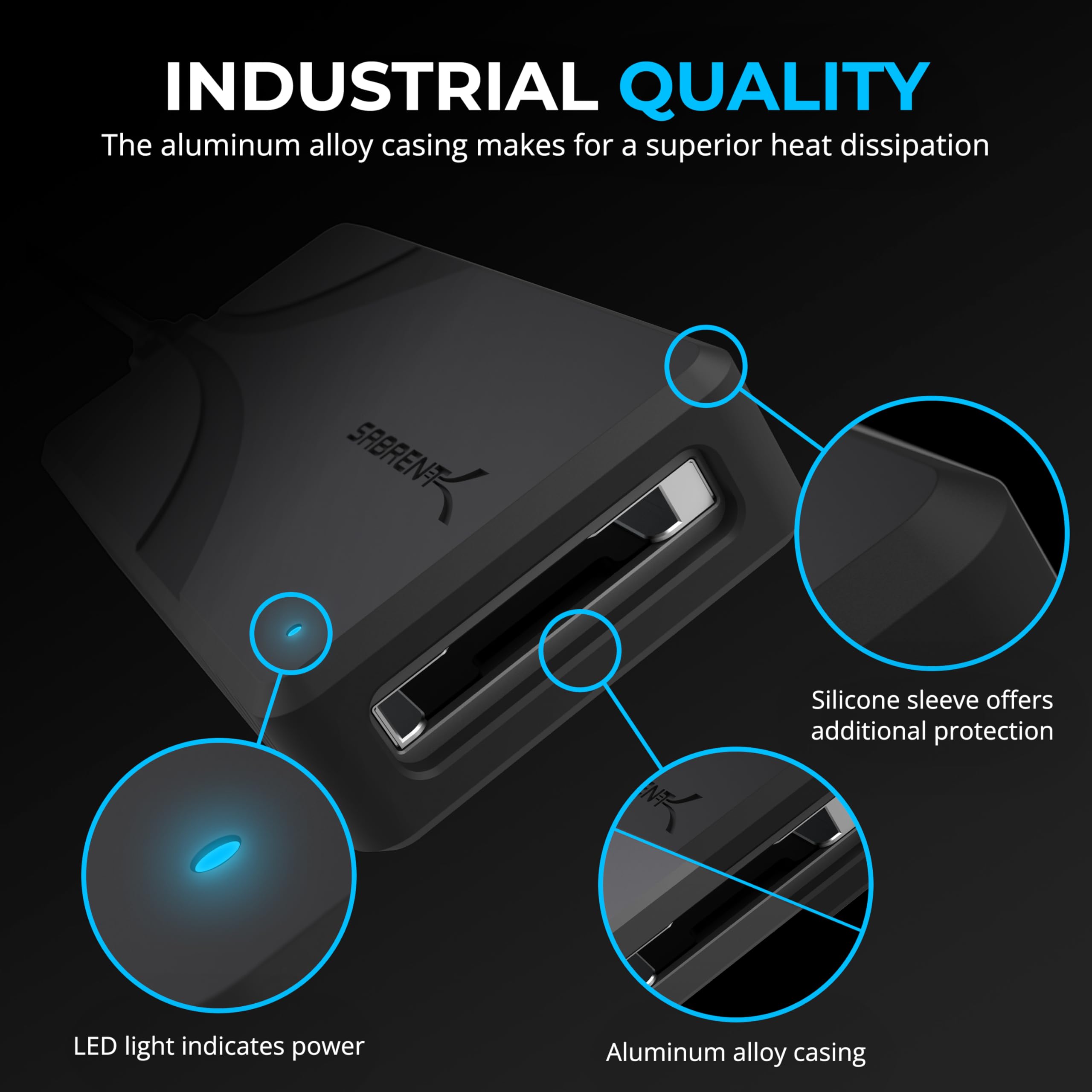 Foto 5 pulgar | Lector De Tarjetas Cfexpress Tipo B Sabrent Usb4 Cr-u4xb 40 Gbps - Venta Internacional.