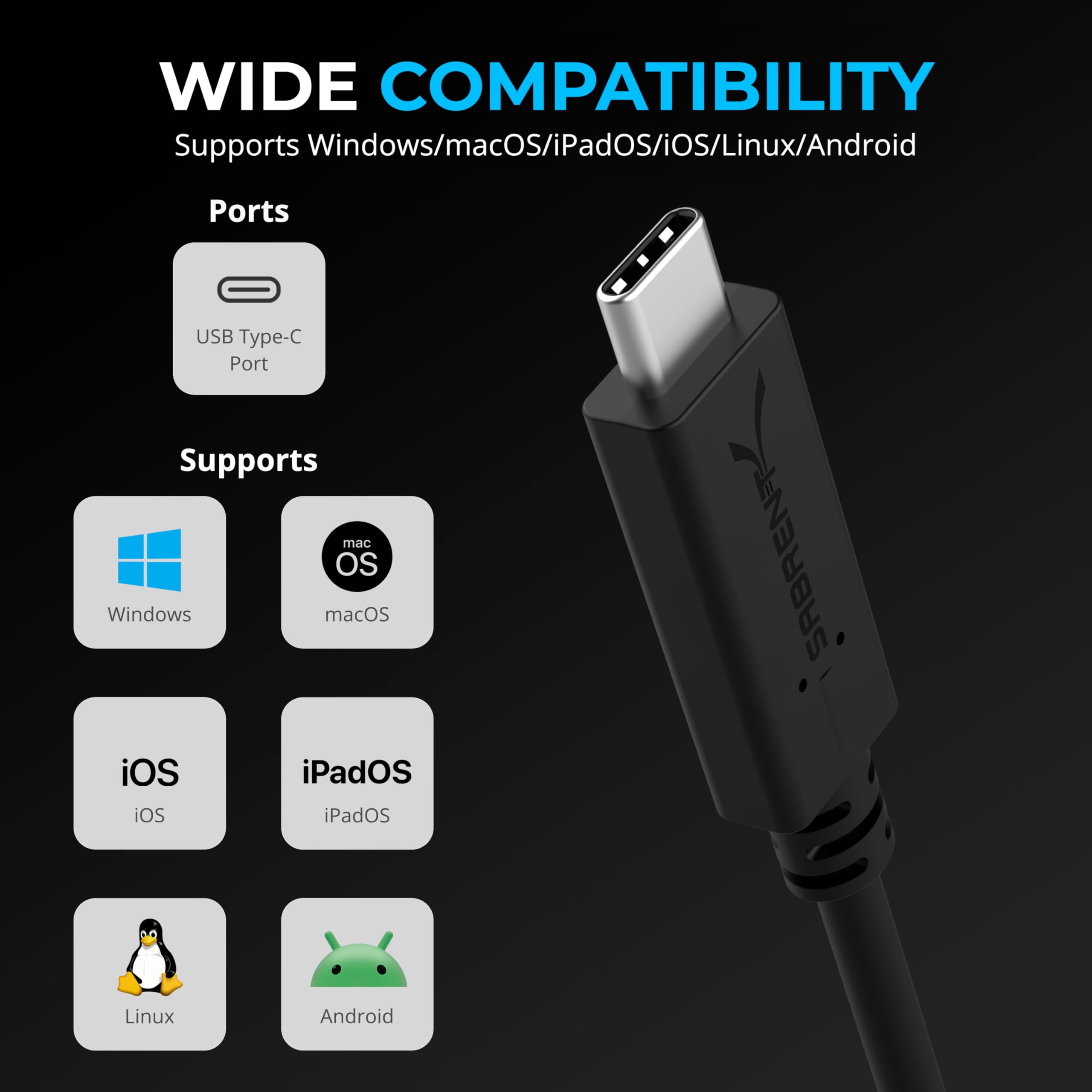 Foto 6 pulgar | Lector De Tarjetas Cfexpress Tipo B Sabrent Usb4 Cr-u4xb 40 Gbps - Venta Internacional.