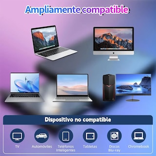 Foto 4 | Quemador Discos Lector Dvd Externo Quemador Cd Usb + Tipo C Eo Safe Imports Esi-20129 Negro