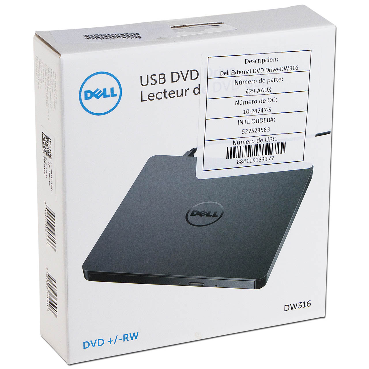 Foto 4 pulgar | Lector Usb y DVD Dell Externo