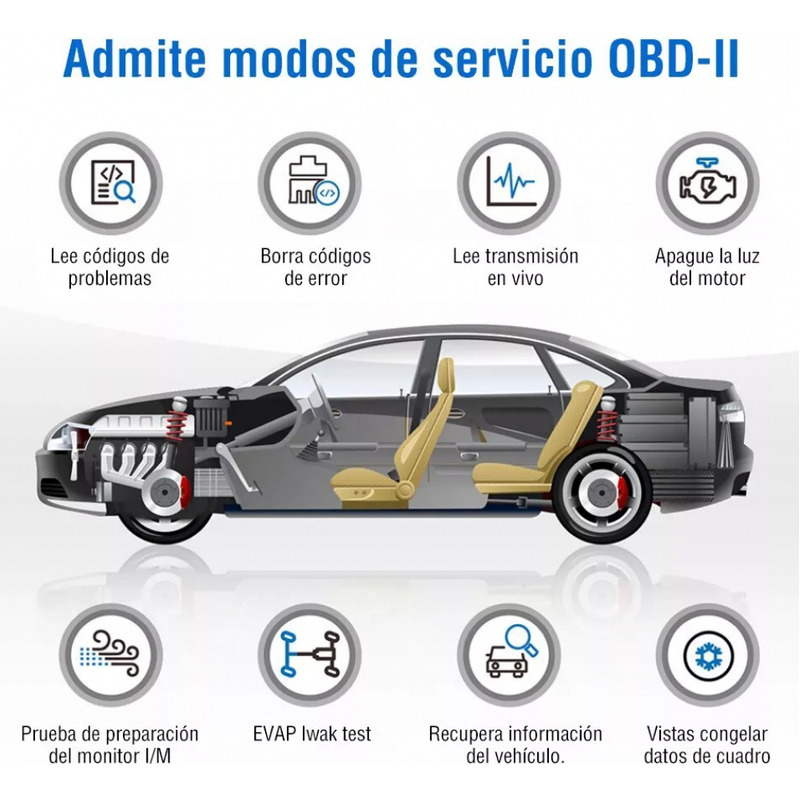 Foto 4 pulgar | Escáner Automotriz Ancel Ad310 2024 Para Automóviles Universales - Venta Internacional.