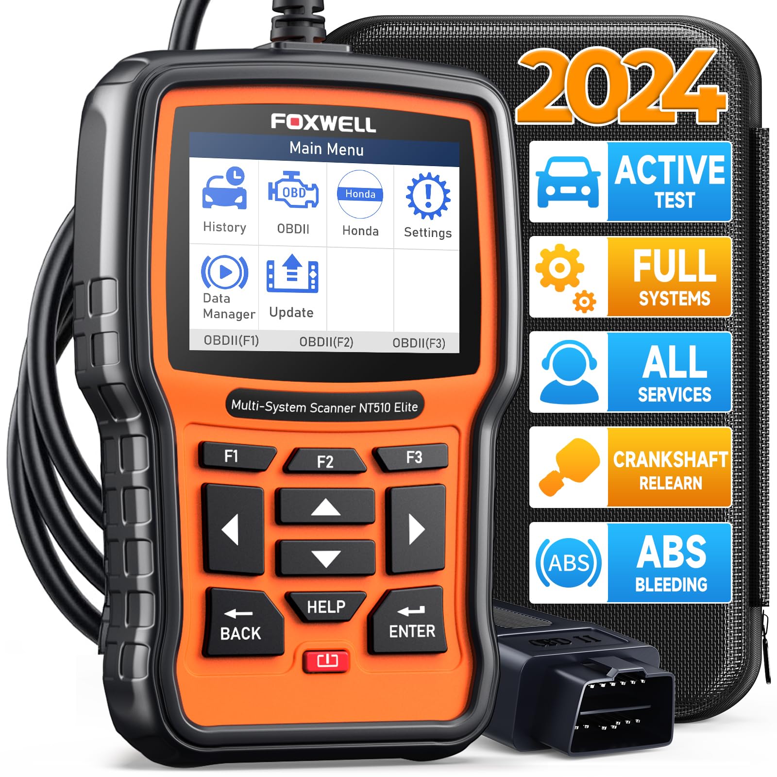 Foto 1 | Herramienta De Escaneo De Diagnóstico Foxwell Nt510 Elite Para Honda Acura - Venta Internacional.