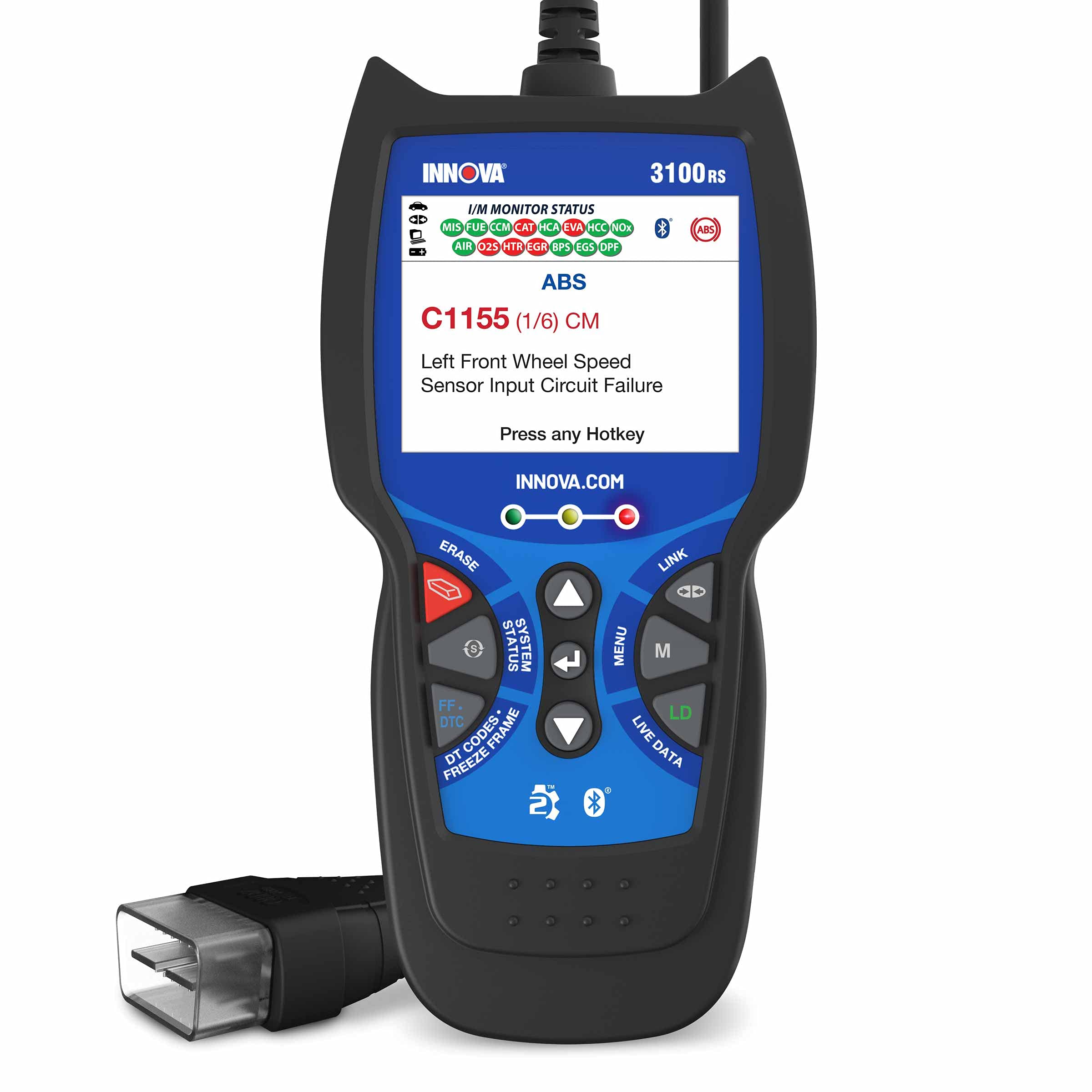 Foto 1 | Escáner Obd2 Innova 3100rs Abs Srs Airbag, Herramienta De Escaneo Para Iphone/android - Venta Internacional.