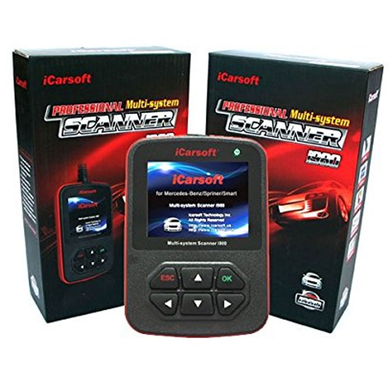 Herramienta De Escáner De Diagnóstico Icarsoft Genuine Mercedes Benz I980 - Venta Internacional.