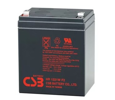 Foto 4 | Bateria Sellada Libre De Mantenimineto Csb Hr1221w 12v 5.1a