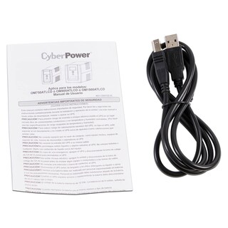 Foto 3 | Batería UPS Cyberpower Om1500atlcd 1500va 750watts con 8 Conexiones Nema 5-15r