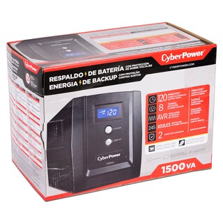 Foto 4 | Batería UPS Cyberpower Om1500atlcd 1500va 750watts con 8 Conexiones Nema 5-15r