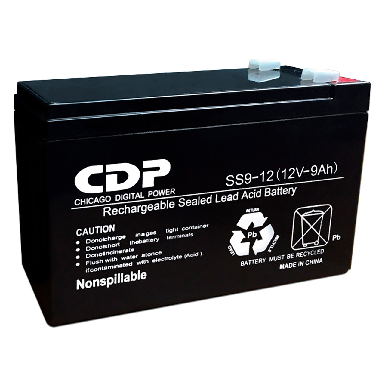 Foto 1 | Bateria Libre De Mantenimiento Interna Para Ups Cdp B-12  12v  9amp