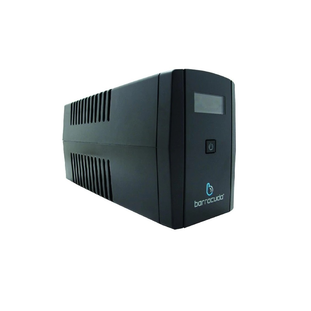 No Break Barracuda con Lcd Sr-1100/ 6 Tomacorrientes/ Ups 1100va - 580w