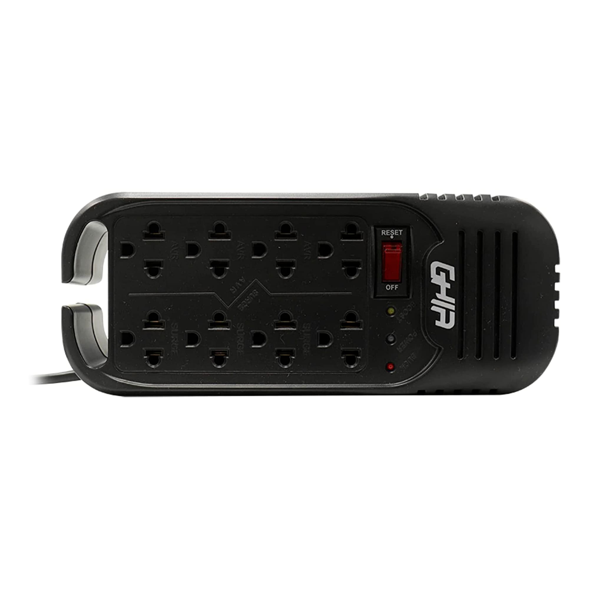 Foto 2 | Regulador de Voltaje de 2000va/800w Ghia Gvr-020 color Negro con 8 Contactos