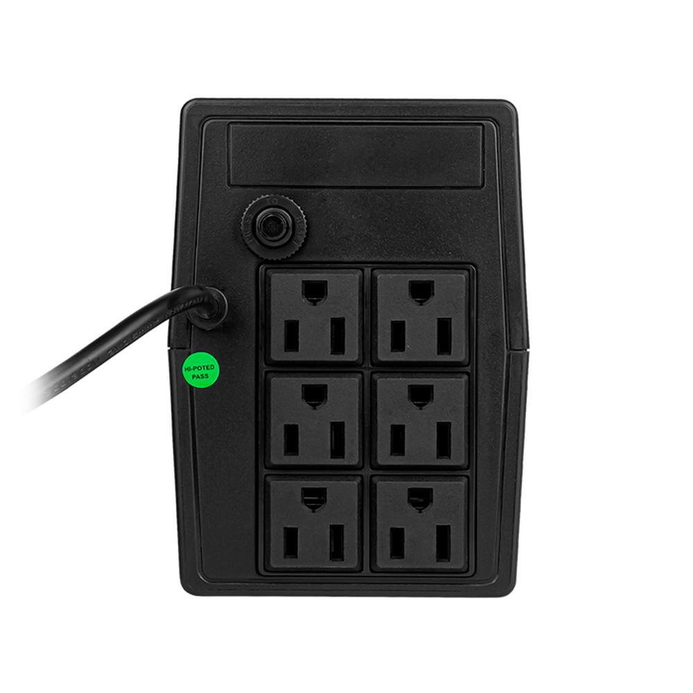 Foto 5 pulgar | No Break Vorago UPS-400 color Negro 1000 V 600w 6 Contactos