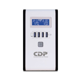 Foto 2 | No Break Interactivo CDP Ru-Smart751 de 750va/350w con 10 Contactos y 4 Puertos USB