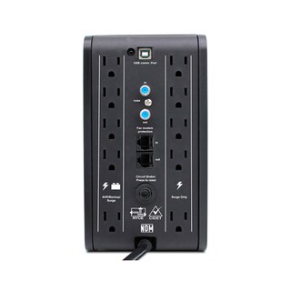Foto 3 | No Break Interactivo CDP Ru-Smart751 de 750va/350w con 10 Contactos y 4 Puertos USB