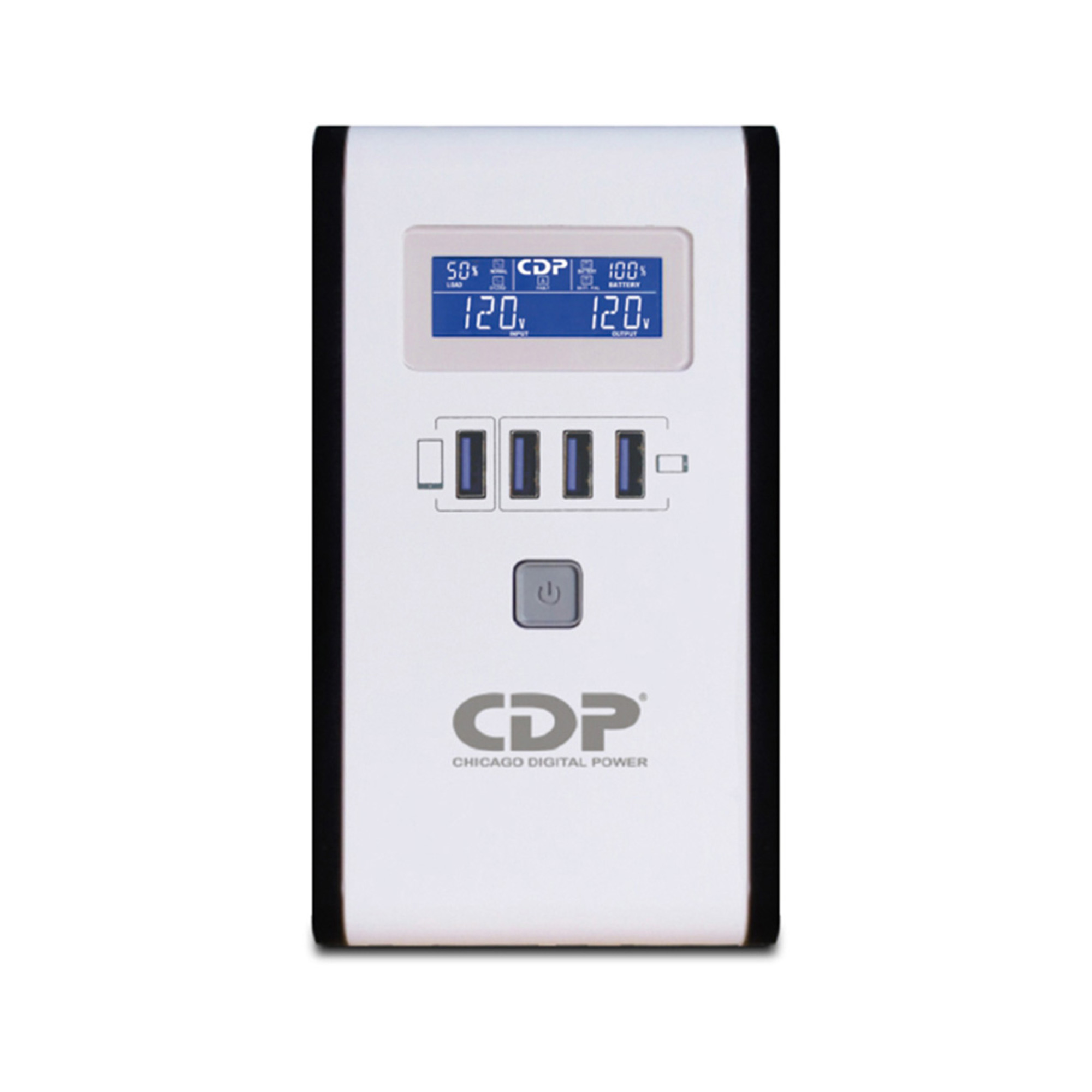 Foto 2 | No Break Interactivo Cdp Ru-smart1010 De 1000va/500w Con 10 Contactos Y 4 Puertos Usb