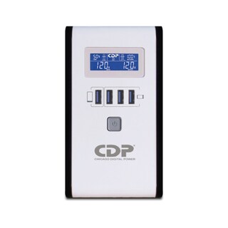 Foto 2 | No Break Interactivo Cdp Ru-smart1010 De 1000va/500w Con 10 Contactos Y 4 Puertos Usb