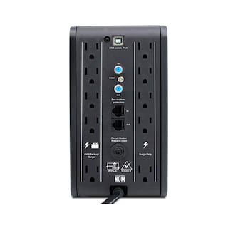 Foto 3 | No Break Interactivo Cdp Ru-smart1010 De 1000va/500w Con 10 Contactos Y 4 Puertos Usb