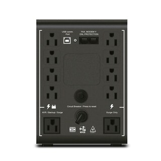 Foto 3 | No Break Interactivo CDP R-SMART1210 de 1200VA/720W con 10 contactos