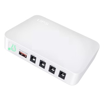 Foto 1 | Mini No Break Ups Para Modem Respaldo Batería 5v 9v 12v Dc Blanco
