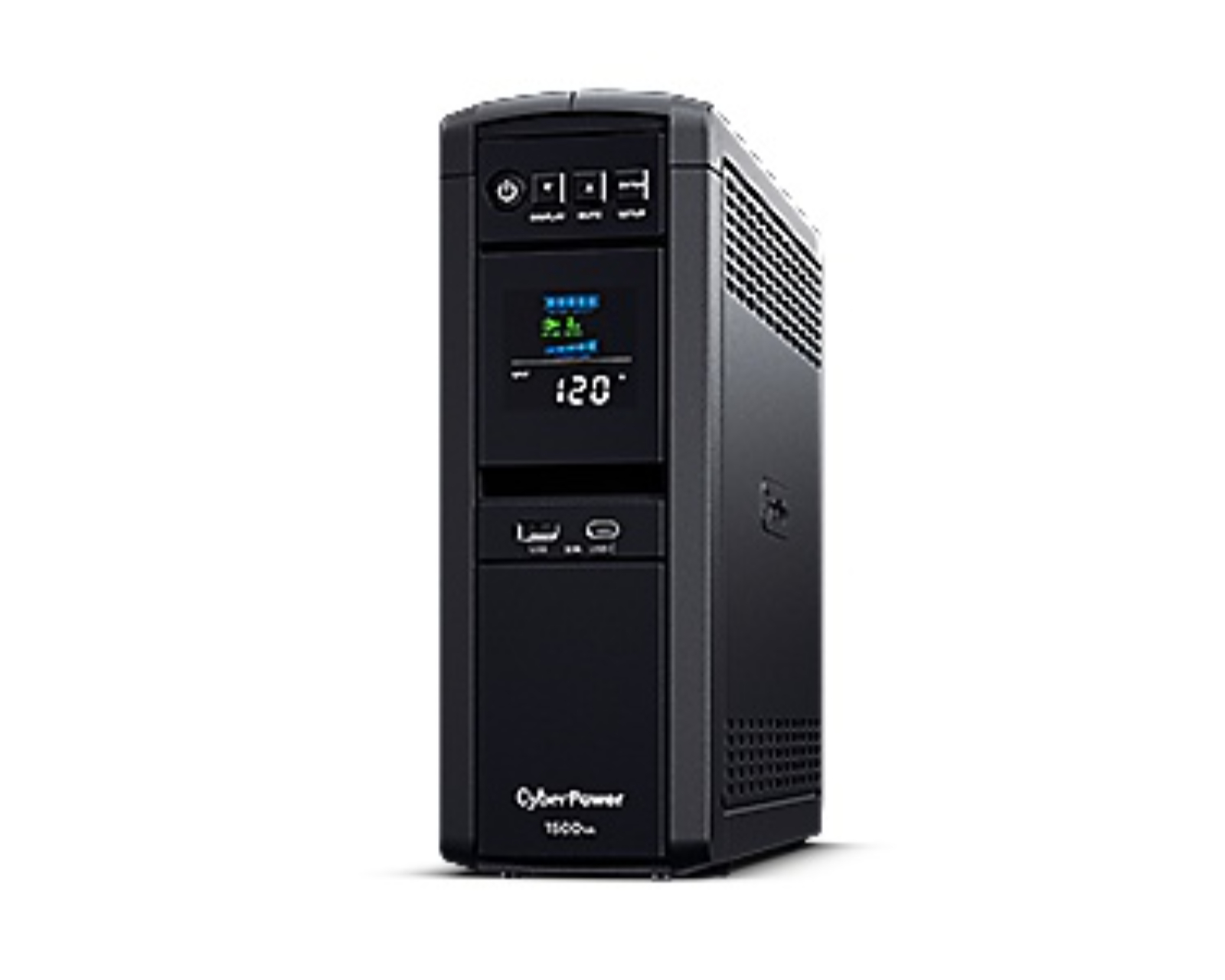 No Break Cyberpower Cp1500pfclcda Línea Interactiva 1000w 1500va Entrada 88-144v Salida 120v 12 Contactos