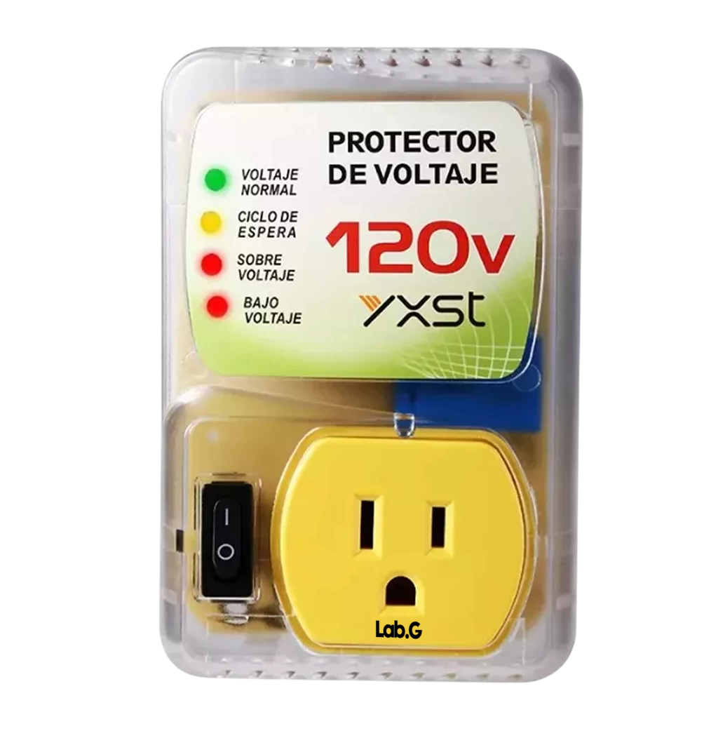 Protector De Voltaje Jm2480 120v 2400w Supresor Electrodomesticos Color Blanco