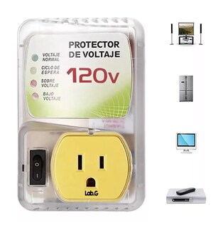 Foto 4 | Protector De Voltaje Jm2480 120v 2400w Supresor Electrodomesticos Color Blanco