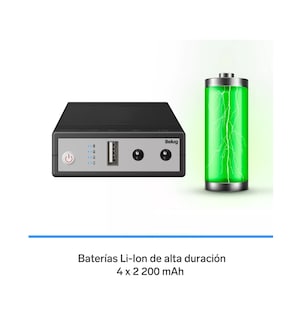 Foto 2 | Mini No Break (ups) Para Módem 390 Min De Respaldo 8 800 Mah Negro Belug