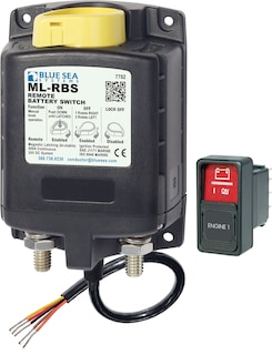 Foto 1 | Interruptor De Batería Blue Sea Systems 7702 Ml-rbs 24v Dc 500a - Venta Internacional.