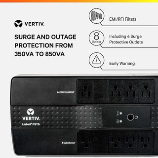 Foto 2 | Ups Vertiv Liebert Pst5 500 Va/300 W 120 V 8 Enchufes - Venta Internacional.