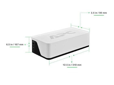 Foto 2 | Ups Apc Be900g3 900va Con 6 Salidas De Batería De Respaldo - Venta Internacional.