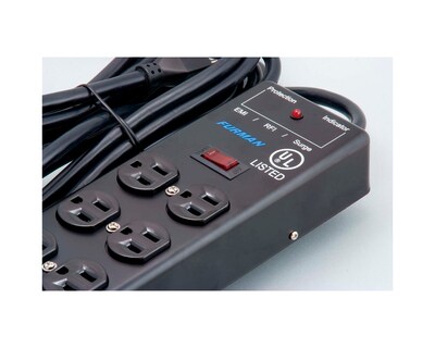Foto 3 | Acondicionador de Corriente Eléctrica de 6 Contactos Furman Ss-6b color Negro