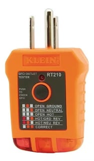 Foto 1 | Probador de Polaridad con Gfci Klein Tools Rt210