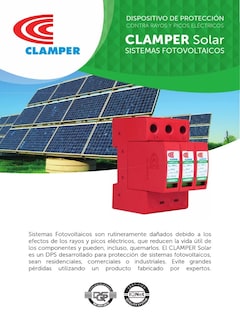 Foto 3 | Supresor Picos Clamper Solar Sistema Fotovoltaico 1000v 40ka