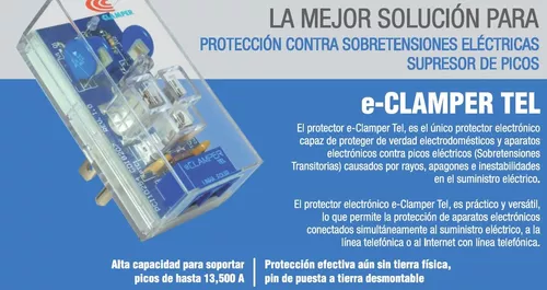 Foto 5 | Protector Contra Rayos Eléctrico Modem Telmex E-clamper