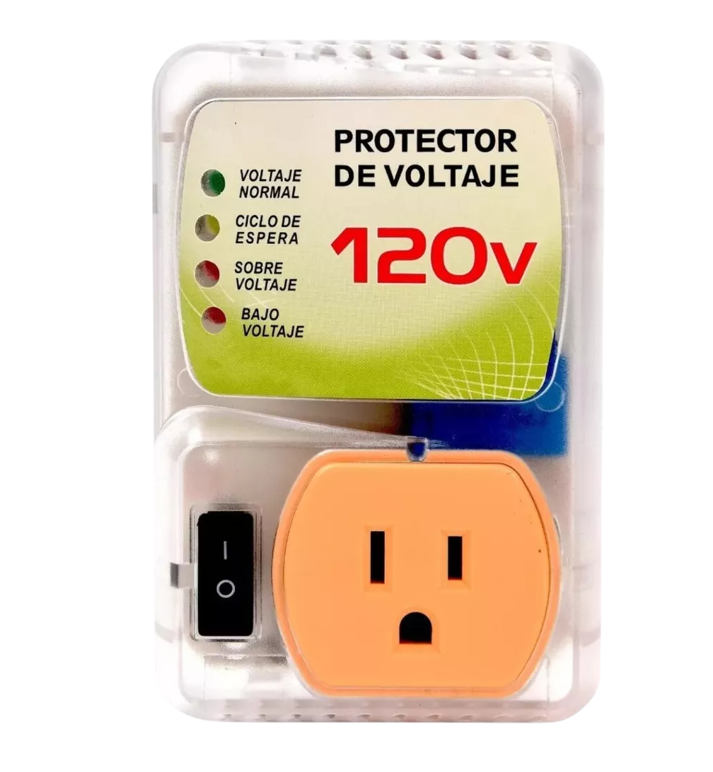 Foto 2 pulgar | Protector De Voltaje Jm2480 120v 2400w Supresor Electrodomesticos Color Blanco