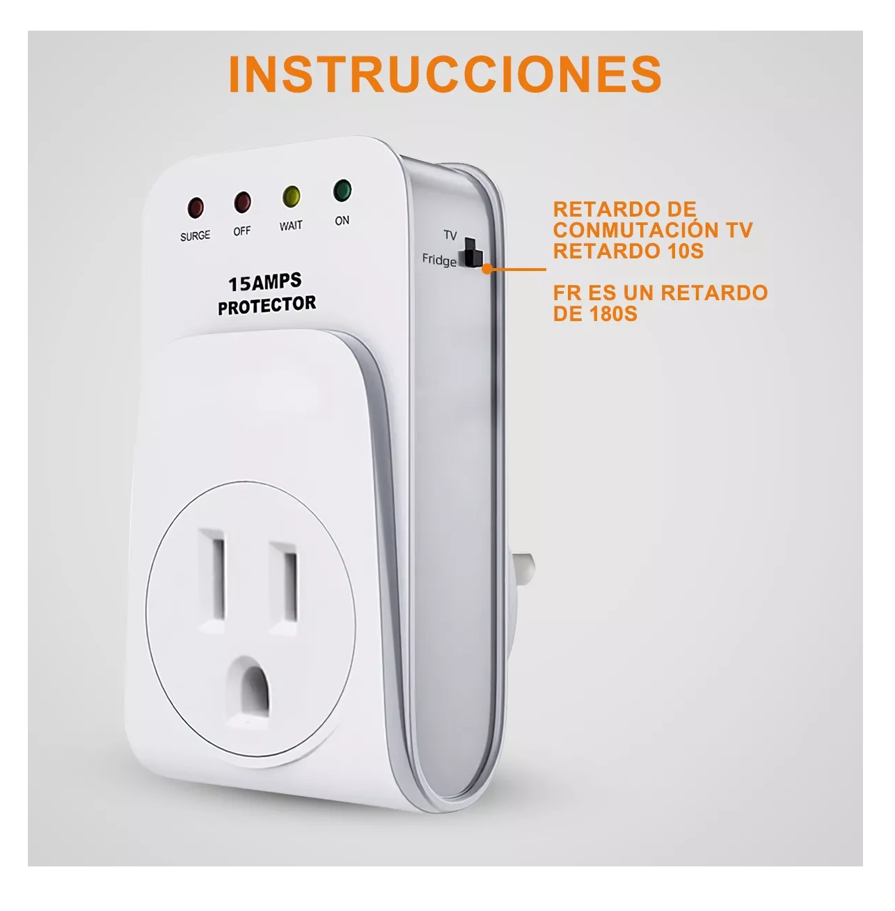 Foto 3 | Protector De Voltaje Estabilizador 120v Para Electrodomésticos Blanco