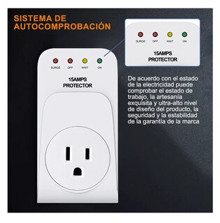 Foto 4 | Protector De Voltaje Estabilizador 120v Para Electrodomésticos Blanco