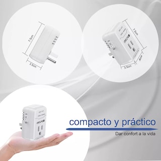 Foto 3 | Protector de Voltaje Refrigerador Regulador o Enfriador Eo Safe Imports Esi-17951 Blanco 2 Piezas