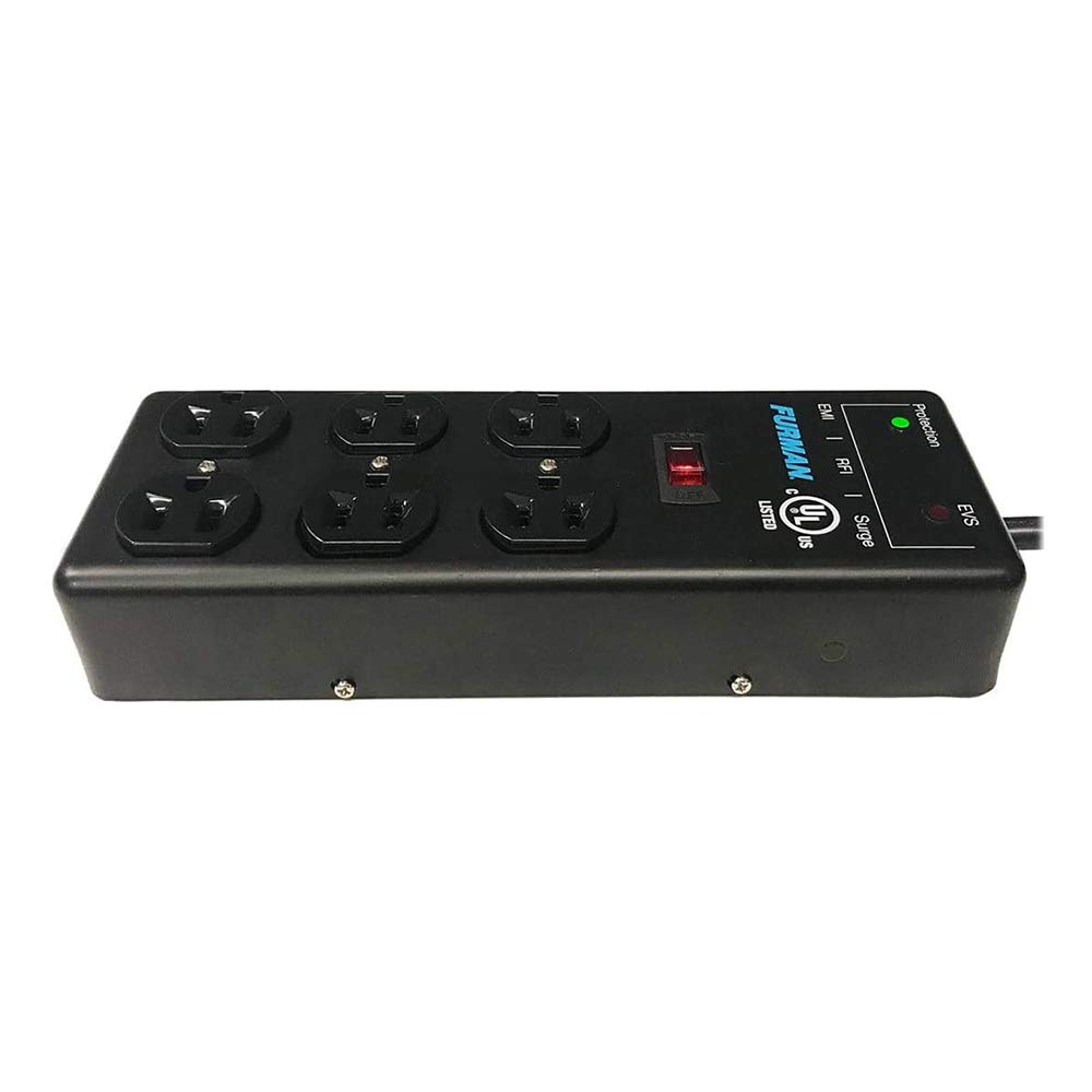 Foto 5 pulgar | Protector Contra Sobretensiones Furman Ss-6b-pro De 6 Salidas Con Cable De 15 Pies, Paquete De 2 - Venta Internacional.