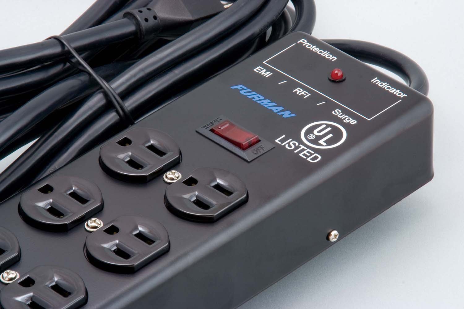 Foto 4 pulgar | Acondicionador De Energía Furman Ss6b Con Cable De Alimentación De 15 Pies Negro - Venta Internacional.