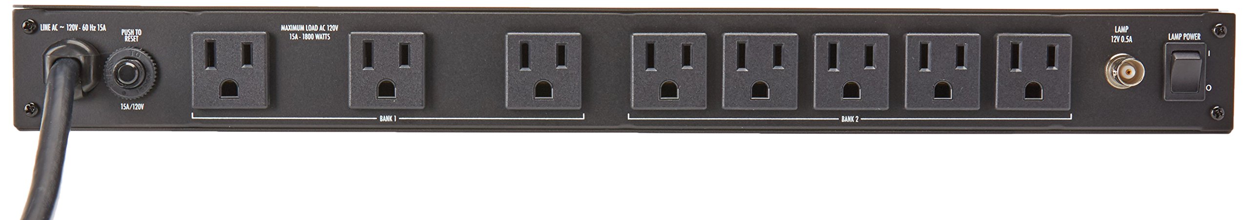 Foto 3 | Acondicionador De Corriente Furman Pl-8c 15a Con 9 Enchufes Y Luces Led - Venta Internacional.