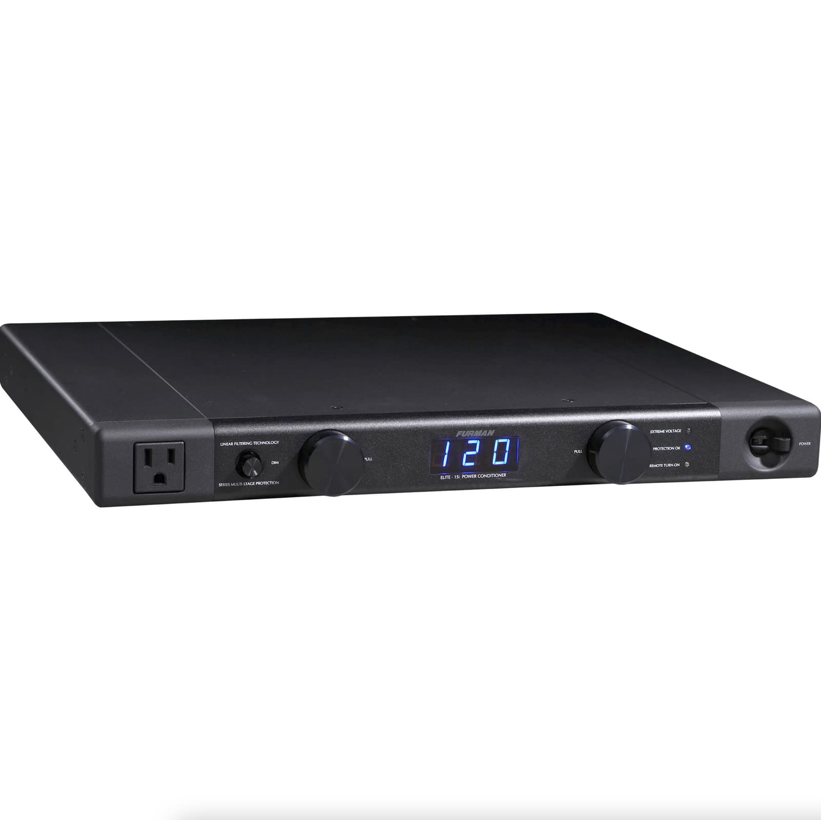 Fuente De Alimentación Ac Furman Elite-15i Con Filtro Lineal De 7 Salidas - Venta Internacional.