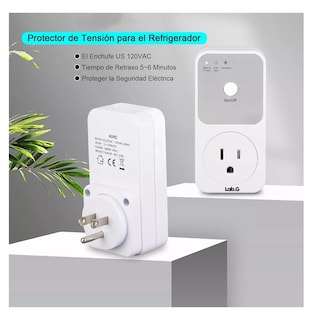 Foto 2 | Protector Voltaje Lab.g Refrigerador Lavadora Doméstico,2 Pcs Blanco