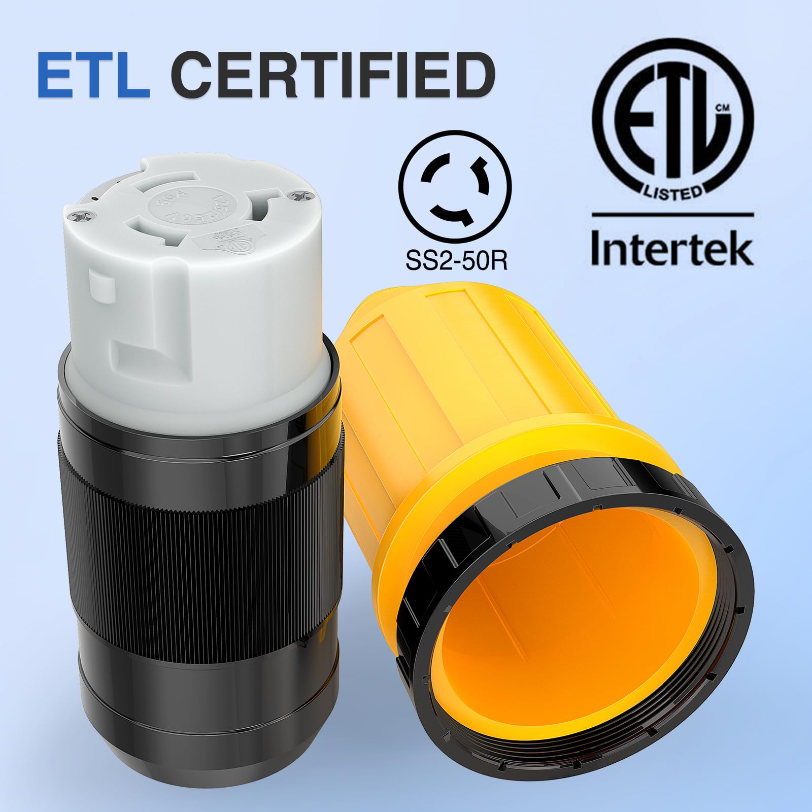 Foto 5 pulgar | Cable De Alimentación Rv Twist Lock Plug 50a 125/250 V Nema Ss2-50r - Venta Internacional.